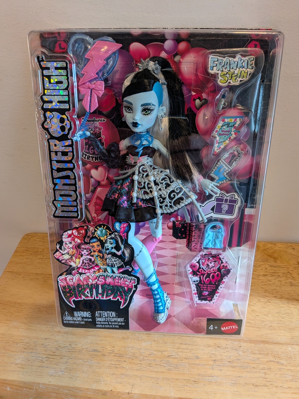 monster high Frankie Stein Doll – Blue, Black & Silver Accents